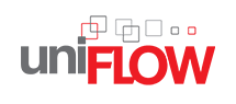 Logo Uniflow, Automated Business Concepts, Shreveport, LA, Canon, Ricoh, Lexmark, Dealer, Reseller