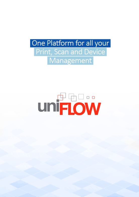 Uniflow Brochure Cover, Canon two sides, Automated Business Concepts, Shreveport, LA, Canon, Ricoh, Lexmark, Dealer, Reseller